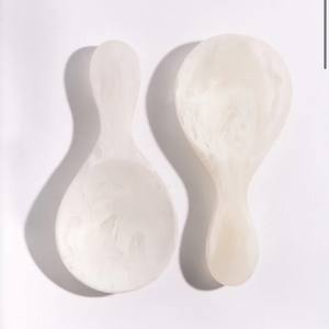 Indian <b>Small</b> <b>Spoon</b> Set of 2 Handmade Indian Decorative Resin <b>Spoon</b> Set Kitchen and Hotels Commercial Serving <b>Spoons</b> and Cutlery - Product Image 1