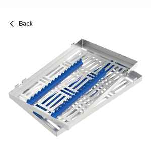 Recién llegado, Instrumentos dentales de ortodoncia, caja quirúrgica de acero inoxidable japonesa multicolor, potencia Manual, incluye curetas - Product Image 3