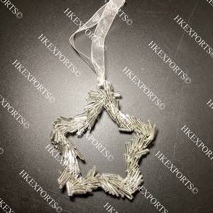 Ornements suspendus en perles multicolores faits à la main Décorations de Noël festives pour arbre de vacances et décoration intérieure - Product Image 2