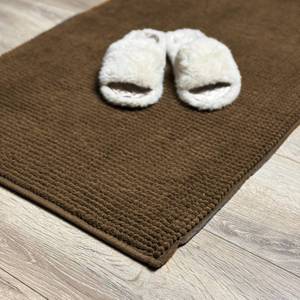 Tapis de salle de bain Standard Plus beige en microfibre pour la maison et l'hôtel, antidérapant, séchage rapide, respectueux de l'environnement, certifié OEKO-TEX, 60x90 cm - Product Image 4