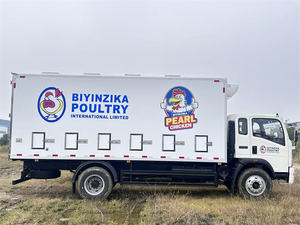BEST OFFER USED 4x2 Left Hand Drive New Day Old Chick <b>Transport</b> Truck Poultry Livestock Insulated V-a-n Truck - Product Image 4