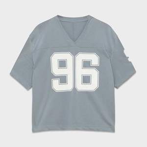 Best Selling Women V-Neck Oversized Football Jersey Breathable <b>Printed</b> Jersey Fashion Oversized Jersey Comfortable and Stylish - Product Image 1