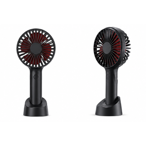 <b>Mini</b> Portable Handheld <b>Fan</b> with 3 Speeds Foldable Battery & <b>USB</b> Powered with Light for Home and Car - Product Image 1