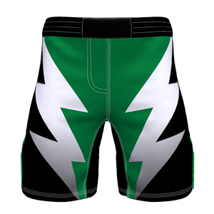 Meilleur matériau en polyester OEM à bon prix Short de kick de boxe pour hommes et femmes Short de boxe respirant et personnalisé Logos - Product Image 1