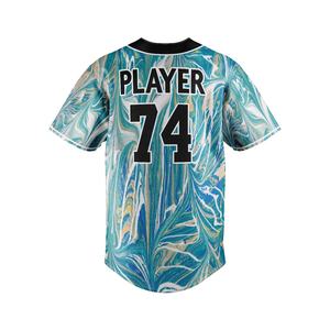 Venta al por mayor de alta calidad Jerseys de béisbol de los hombres logotipo personalizado bordado sublimación Jersey de béisbol - Product Image 2