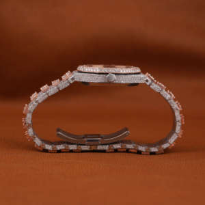 Đồng hồ đeo tay nam hip hop sang trọng hai giai điệu chất lượng cao tùy chỉnh <span class=keywords><strong>C</strong></span>. VD Lab Grown kim <span class=keywords><strong>c</strong></span>ương đầy đủ thiết kế <span class=keywords><strong>c</strong></span>ổ điể<span class=keywords><strong>n</strong></span> - Product Image 5