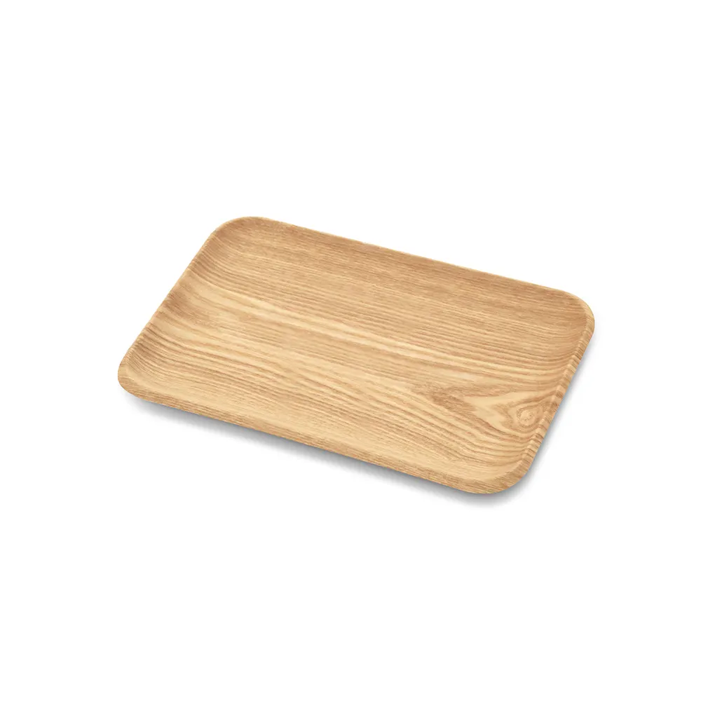 [BELLESOME] Eco friendly Wooden fabric Plate (Square L) Using special wood fabric our products are not easily torn or split