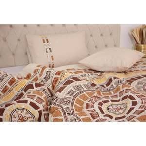 Literie de luxe élégante en damassé royal pour lit king size, couvre-lit avec motif damassé royal pour lits king size - Product Image 3