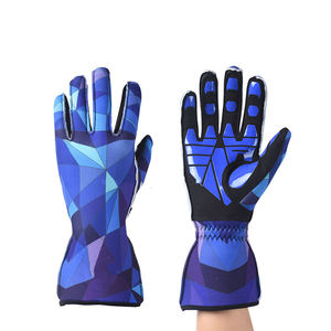 Dernier arrivage de gants complets pour entraînement de karting Gants de sport respirants, coupe-vent, imprimés avec écran tactile - Product Image 2