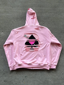 เสื้อฮู้ดสำหรับผู้ชายผ้าคอตตอนซักแบบวินเทจผ้า100% ฟอกกรด2025ปรับแต่งได้ - Product Image 2