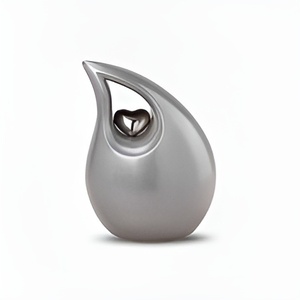 โกศอะลูมิเนียมสำหรับผู้ใหญ่แกะสลักด้วยมือทำจาก2024อินเดียทำจากอะลูมิเนียมสำหรับงานศพผู้ใหญ่ - Product Image 2