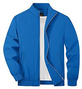 Blouson aviateur décontracté léger pour hommes avec logo personnalisé oem veste de course coupe-vent - Product Image 2