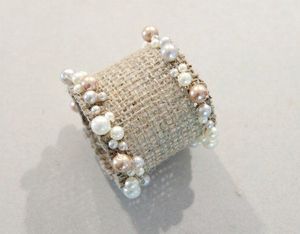 Wholesale <b>Cheap</b> Price Rhinestone Bling Napkin <b>Ring</b> Rattan Napkin Buckle for <b>Wedding</b> Place Setting Serviette Decor - Product Image 3