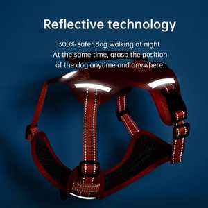 Harnais pour chien de haute qualité personnalisé OEM, style tactique, imperméable - Product Image 4