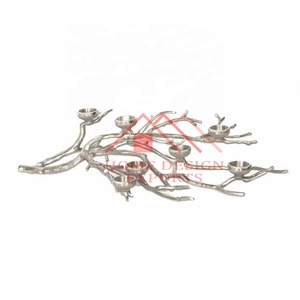 <b>Branch</b> Candlestick Holder for Table Decor Centerpiece Top Selling Unique Antique Gold & Silver <b>Branch</b> T-<b>Light</b> - Product Image 3