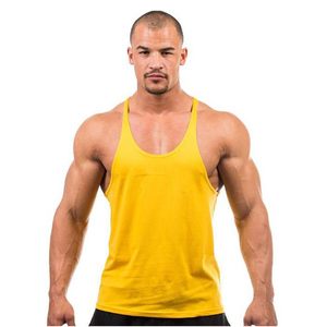2024 hommes musculation débardeur bonne qualité Stringer Fitness Singlet sans couture maillot de corps sans manches chemise nom de marque - Product Image 5