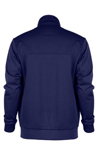 Jacket-Style Sweatshirt with Reflector %80 Polyester %20 <b>Lycra</b> 270 GSM Navy Color - Product Image 3