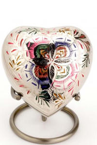 Urnas de cremación de latón y metal macizo únicas de diseñador para cenizas, accesorios de ataúd conmemorativo de alta calidad para almacenamiento de bebés - Product Image 5