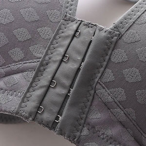 Nouveau soutien-gorge de sport pour femmes 2026, taille plus, dentelle sur le devant, croisé, réglable, boucle latérale, sans fil, confort, soutien-gorge de sport pour femmes - Product Image 6