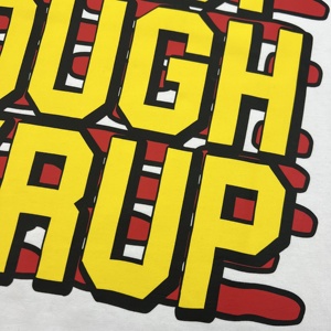 Camiseta con gráfico de Hip Hop para hombre, 240g, ajuste holgado, estampado personalizado, ropa de calle de manga corta, Top - Product Image 4