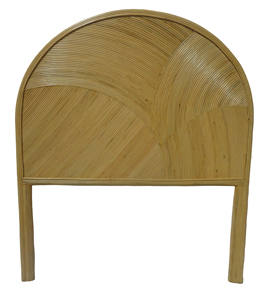 Tête de lit en rotin naturel Décoration de chambre - Product Image 3