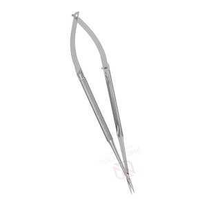 Tijeras Microquirúrgicas Manuales de Acero Inoxidable de 165 mm con Hoja Recta de 10 mm, Certificación CE, JIMED SURGICAL para Corte Preciso en Neurocirugía - Product Image 2