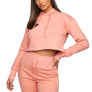 Sudadera gruesa mujer Casual sólido manga larga suelta Fit Tops pulóver mujer Otoño Invierno sudaderas con capucha de mujer - Product Image 4