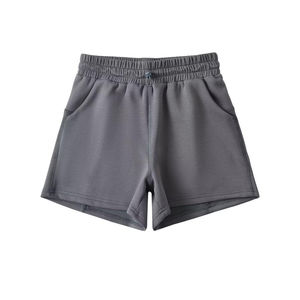 Shorts pour femmes en coton 100% écologiques, respirants, taille mi-haute, texture douce et élégante pour un style décontracté et confortable au quotidien en été - Product Image 2