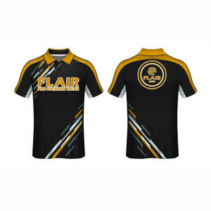 Gran oferta de algodón 100% para hombre, camiseta Polo personalizada de buena calidad, Color sólido, estilo informal, patrón, 180g, tela, peso frontal - Product Image 3