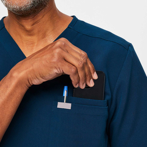 Uniformes médicos clásicos de alta calidad, uniformes hospitalarios de alta calidad, ropa de enfermera de algodón/poliéster Spandex, trajes médicos OEM al por mayor - Product Image 5