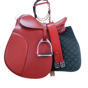 Sillín de cuero americano más vendido, sillín de caballo inglés occidental, Real productos de cuero de equitación, equipo - Product Image 1