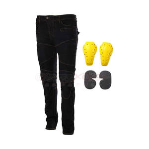 Nuevos pantalones vaqueros de motocicleta Pantalones con cremallera Equipo de protección Montar Touring Moto Pantalones Motocross Jeans - Product Image 1