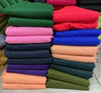 Tissu en filet mono de qualité supérieure - Filet mono doux de qualité supérieure avec broderie et travail de précision |   Rouleau de tissu pour vêtements de créateurs en gros