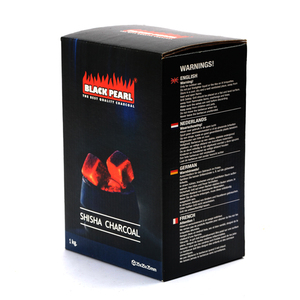 ถ่านมะพร้าวที่เป็นมิตรต่อสิ่งแวดล้อมสำหรับมอระกู่และ Shisha เถ้าต่ำความชื้นต่ำติดไฟได้ง่าย - Product Image 1