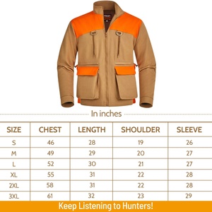 Wholesale Outdoor Hunting Clothes Waterfowl Jungle Camouflage Fishing <b>Soft</b> <b>Shell</b> <b>Jacket</b> Waterproof Anti-UV Polyester/Cotton - Product Image 6