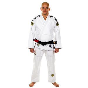 ชุดยูนิเซ็กซ์คอตตอนบีเจเจ กิโมโน ออกแบบเองได้ตามสั่ง (OEM) ชุดฝึกศิลปะการต่อสู้ พร้อมตัวเลือกโลโก้แบบกำหนดเอง ระยะเวลาผลิตตัวอย่าง 7 วัน สำหรับกีฬายิวยิตสู - Product Image 1