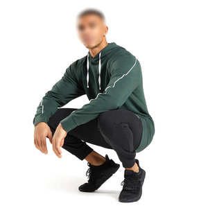 เสื้อฮู้ดแขนยาวสำหรับผู้ชายเสื้อฮู้ดแขนยาวผลิตจากในปากีสถาน - Product Image 5