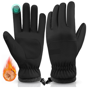 Gants de ski chauds antidérapants pour l'hiver, pour femmes et hommes, en plein air, en velours épais, compatibles avec les écrans tactiles, pour le cyclisme, par temps froid, pour le snowboard - Product Image 1