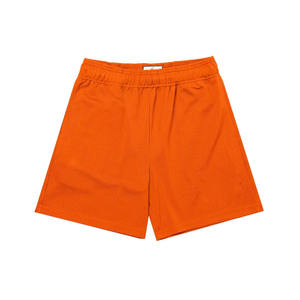 Shorts de sport décontractés pour hommes, imperméables, mode extérieure, avec poche zippée, motif uni, anti-froissement, écologiques - Product Image 5