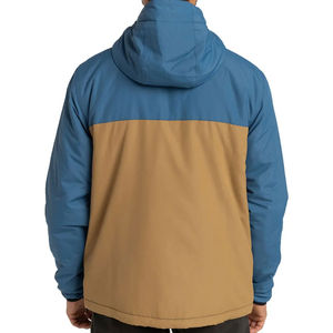 Chaqueta Cortavientos con Capucha para Hombre, Impermeable y Cortavientos, Transpirable, 100% Nailon, Estilo Urbano - Product Image 4