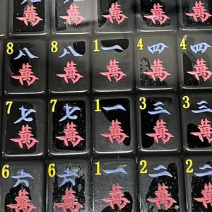 ชุดไพ่นกกระจอกคริสตัลคุณภาพสูงสำหรับเป็นของขวัญขนาด32มม. 34มม. 36มม. 37มม. 38มม. 39มม. - Product Image 2