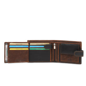 Portefeuille en cuir pour hommes de qualité supérieure avec protection RFID et portefeuille en cuir au design classique pour un usage quotidien Portefeuille en cuir élégant - Product Image 5