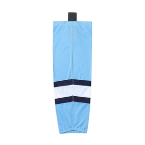 Precio al por mayor de alta calidad de encargo sublimado calcetines de hockey sobre hielo de hecho profesional equipo de desgaste calcetines de hockey sobre hielo - Product Image 3