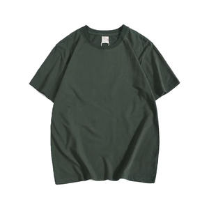 T-shirt 100% coton personnalisé de haute qualité avec impression de logo T-shirt à manches pour hommes imprimé en gros pour hommes et femmes T-shirt lavé - Product Image 1