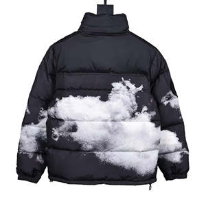 Vestes matelassées d'hiver de marques de créateurs haut de gamme pour hommes et femmes, manteaux en duvet respirants avec fermeture éclair, vestes pour adultes - Product Image 2