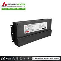 7 ans de garantie Tension constante Dali-2 & Push Gradation LED Driver 150w Ac à Dc LED Alimentation 12v 24v 36v 48v