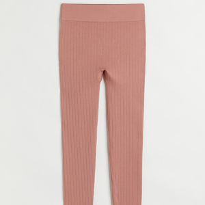 High Quality Custom Women's <b>Summer</b> Sport Style Gym Workout Seamless Knitted <b>Leggings</b> Wholesale Logo Waist <b>Leggings</b> - Product Image 6