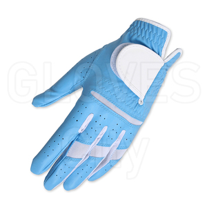Gants de golf en peau de mouton élégants et écologiques en gros 2025 Impression en cuir personnalisée CUIR VÉRITABLE Sports Applicable - Product Image 1