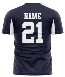 Maillot de football et maillot de football parfait pour l'entraînement et les vêtements de sport maillot de football sublimé imprimé à manches courtes et col en V à vendre - Product Image 6