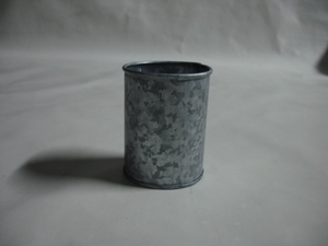 Macetero de metal galvanizado de estilo moderno, para decoración del hogar y jardín - Product Image 3
